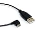 StarTech.com Micro USB Cable - A to Right Angle Micro B (UUSBHAUB1RA)