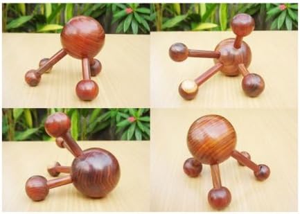 Spider Massage Tool Shoulder & Full Body Massage Reflexology Rose Wood