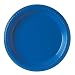 Solo PS95B 9" Plastic Blue Plate (500-Pack)