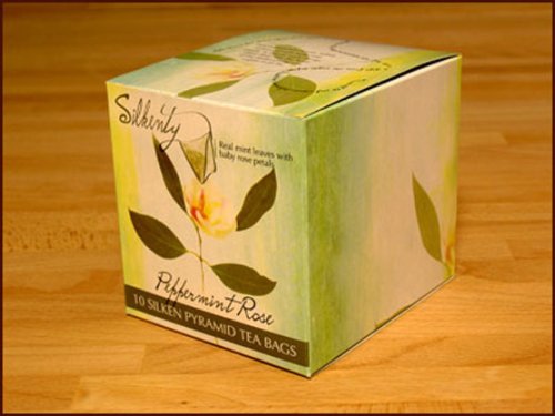 Pyramid Teas Peppermint Rose 10 Infuser Bags by Ceylon Teas, Inc.