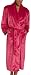 Nautica Women's Solid 48" Super Plush Robe