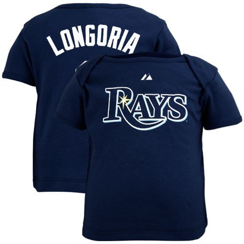 Tampa Bay Rays Evan Longoria Baby Jersey T-Shirt6-9 Months