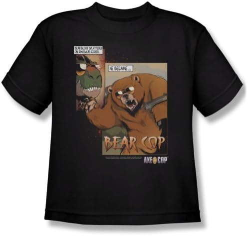 Axe Cop Bear Cop T-shirt Large