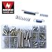 Steel Spring Shop Assortment - 200 Springs in 20 Sizes/Styles