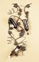 Pack of 2 Twisting Grape & Vine Wine Bottle Wall Racks