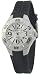 Toys : Kahuna Stainless Steel Ladies Silver Analogue Dial & Black Rubber Strap Watch