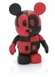 Disney Vinylmation ~3" Designer Figure ["Checkered" by Dan Howard] - Disney Theme Parks Exclusive Urban Series #1