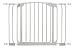 Dreambaby Swing Close Gate with Extension Value Pack (2), White