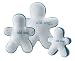 Planet Dog Old Soul Slobber-Wick Squeaky Buddy - Silver- Small