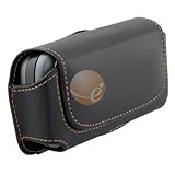 Premium Large Rugged Leather Case w/ Magnetic Flap for Nokia N900