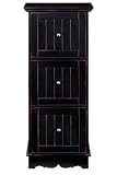 Letter/legal File Cabinet Three-drawer Black