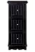 Letter/legal File Cabinet Three-drawer Black