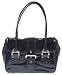 Shiraleah Esperanza Black Patent Pleather Satchel