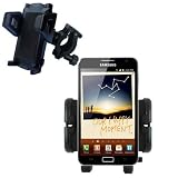 Bike Handlebar Holder Mount System for the Samsung GALAXY Note - Gomadic Brand