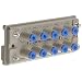 SMC KDM Series Polybutylene Terephthalate Rectangular Socket Side Multi-Connector, 4mm Tube OD, 10 Connecting Tubes