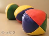 3er-Set Beanbags-Jonglierbälle/65mm