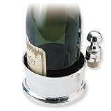 Review Quality Gold  / Wine Holder with Stopper