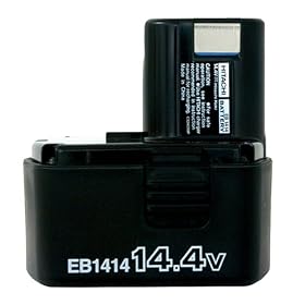 Hitachi 324367 model EB1414S 14.4-Volt NiCad 1.4-Ah Battery
