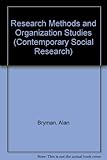 Research methods and organization studies