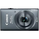 Canon PowerShot ELPH 130 IS 16.0 MP Digital Camera with 8x Optical Zoom 28mm Wide-Angle Lens and 720p HD Video Recording (Gray) (OLD MODEL)