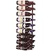 VintageView 27 Bottle Wine Rack (3 Deep - Black