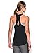 Under Armour Women's Microthread Tank, Black /Graphite, X-Large