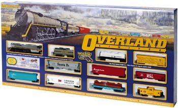 Bachmann Trains Overland Limited Ready - To - Run Ho Scale Train Set