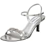 Dyeables Women's Chic Sandal,Silver,5.5 M US