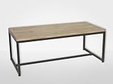 TABLE BASSE EN BOIS LOFT D : 120 x60 cm H : 48 cm