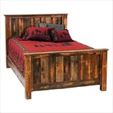 Fireside Lodge B1000 / B110 Reclaimed Barnwood Traditional Bedroom Set