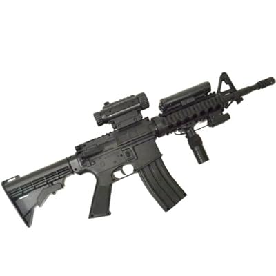  LED���C�g/���[�U�[�Ɩ������t���č��R���g�E�t�@�C���[�A�[���Y��M4A1/�Z�@�֏e���f��������d���K��