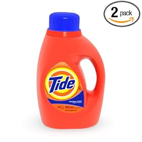 Tide Laundry Detergent, 50 Ounce (Pack of 2) $10.82