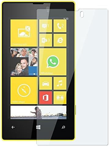Everydaysource® Compatible with Nokia Lumia 520 Clear Reusable Screen Protector, 2-Pack