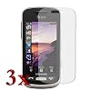 GTMax Durable Clear LCD Screen Protector - 3 Packs for AT&T Samsung Solstice SGH-A887 Cell Phone