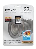PNY 32 GB SDHC Flash Memory Card P-SDH32G10-EFS2
