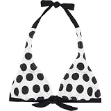 Guess - GUESS Pin Up Womens Swimsuit Halter - White/Black