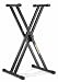 Hercules Double Brace Keyboard Stand