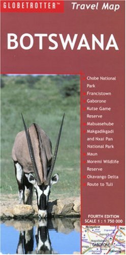 City Travel Guides Discounted  Books : Botswana (Globetrotter Travel Map)