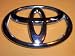 W120 Toyota Logo Chrome Badge Emblem GENUINE Replacement Part OEM