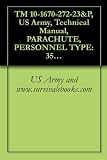 TM 10-1670-272-23&P, US Army, Technical Manual, PARACHUTE, PERSONNEL TYPE: 35-FOOT DIAMETER, MC1-1B TROOP BACK PARACHUTE ASSEMBLY, NSN 1670-00-598-0751, ... ASSEMBLY, NSN 1670-01-499-6573, 2002