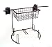 SCHULTE 7115-5010-50 Golf Rack and Basket, Granite Gray