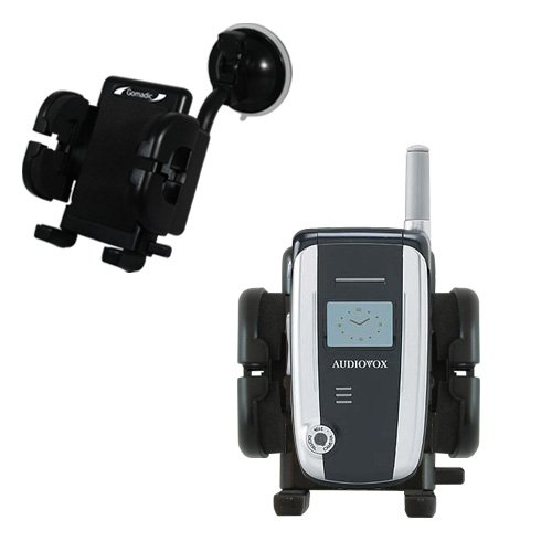 Audiovox CDM 8910VW Flexible Car Windshield Holder - Gomadic Brand