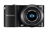 Samsung NX1000 SMART Digital Compact System Camera - Black (20.3MP, 20-50mm Lens Kit) 3.0 inch LCD