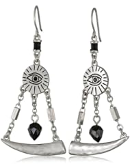 The SAK Tusk Black Drop Earrings