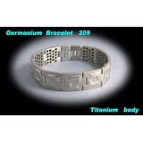★送料無料★純チタン製品★わけあり★訳あり★ゲルマニウムブレスレット209粒★新品★送料無料★即納