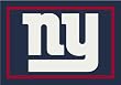 New York Giants 3' 10" x 5' 4" Team Spirit Area Rug
