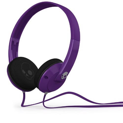 Skullcandy Uprock 2.0 On-Ear Headphones with Mic - Athletic Purple/Grey