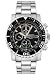Seiko Men's Black Dial Chronograph Watch #SNA225