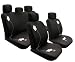 06-09 Toyota Corolla Car Seat Cover Full Set Bloom Black
