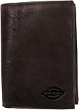 Dickies - Dickies Brown Leather Wallet with Small Embossed Dickies Logo